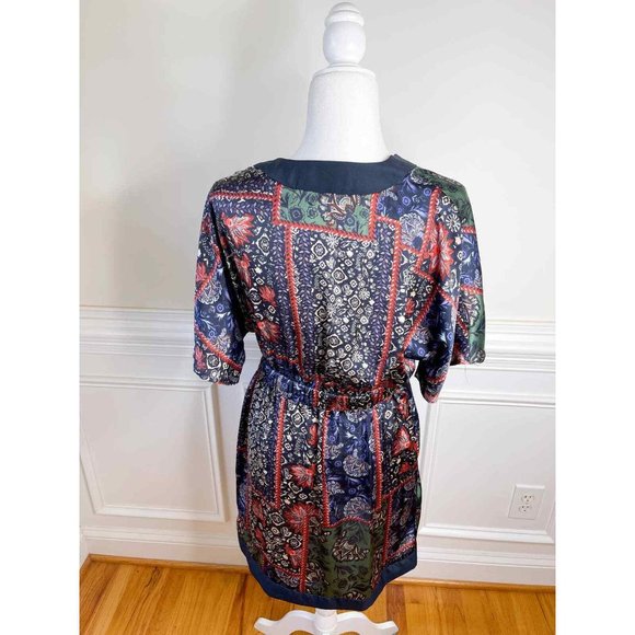 ZARA | Printed Dress with Bow - Picture 8 of 8